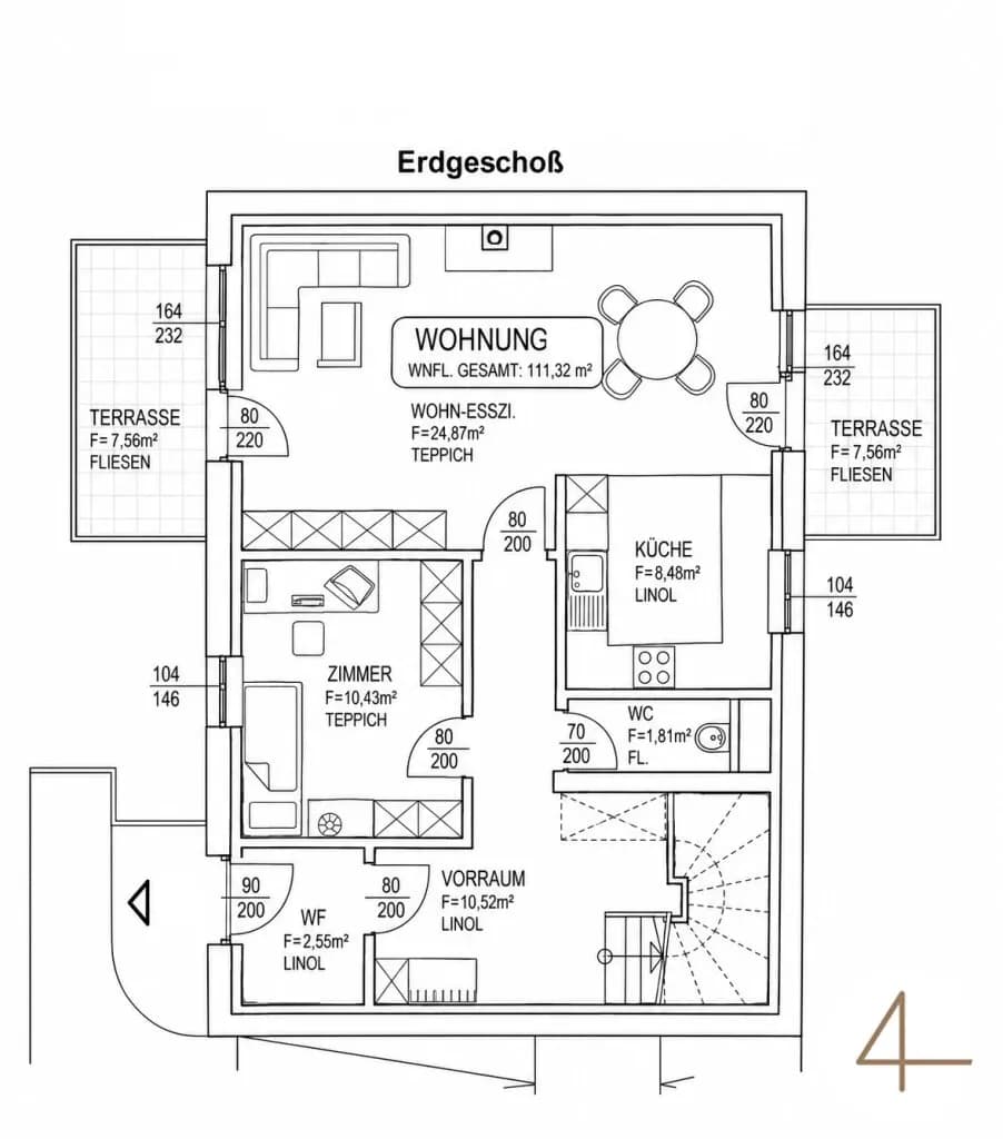 5-Zimmer-Haus kaufen in Korneuburg – 111,32 m², € 699.000 – Bild 15 von 16
