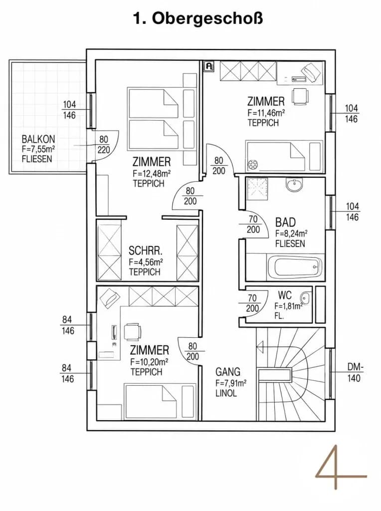 5-Zimmer-Haus kaufen in Korneuburg – 111,32 m², € 699.000 – Bild 16 von 16