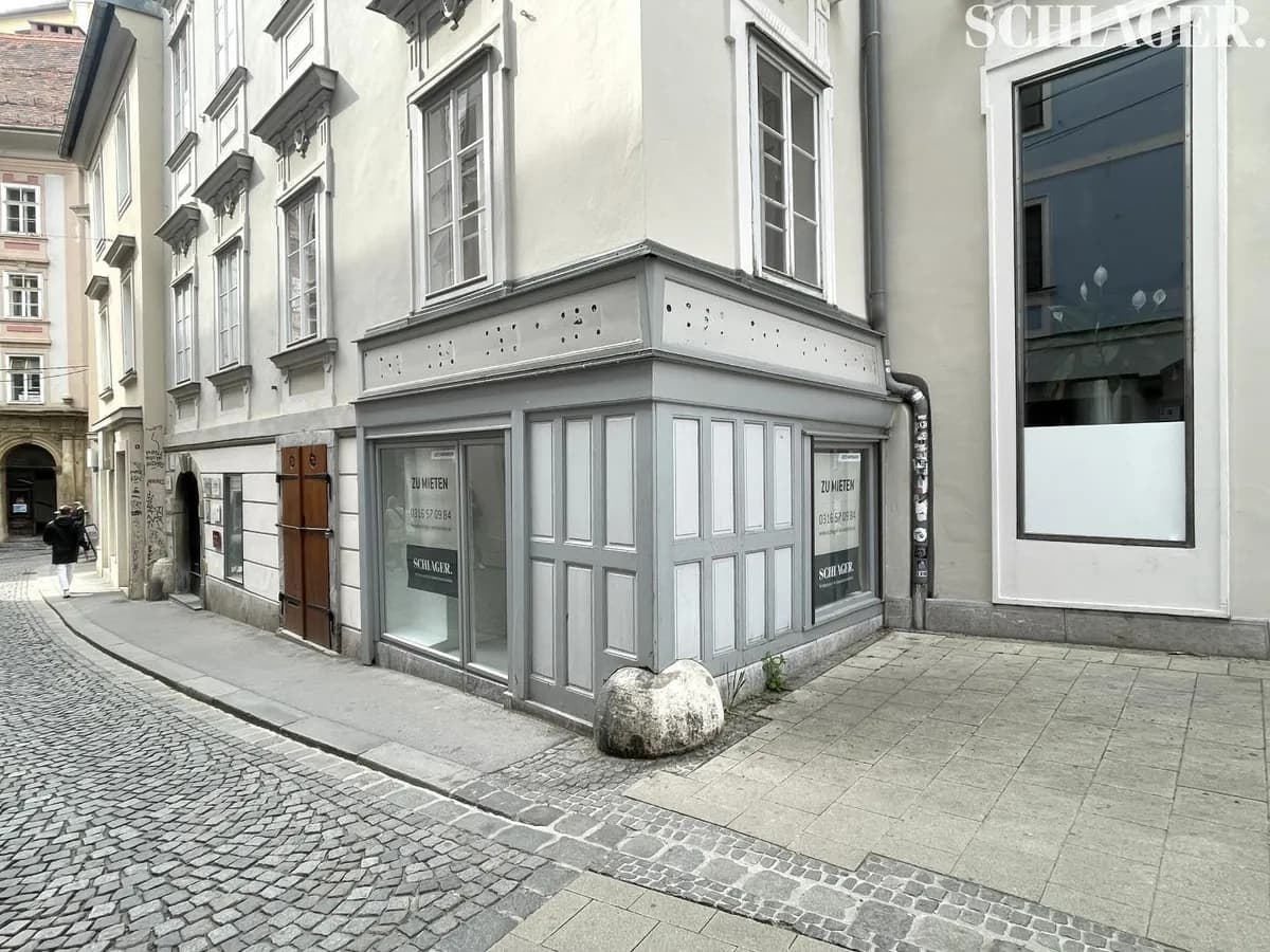 Gewerbeimmobilie mieten in Graz – 45 m², € 1.671