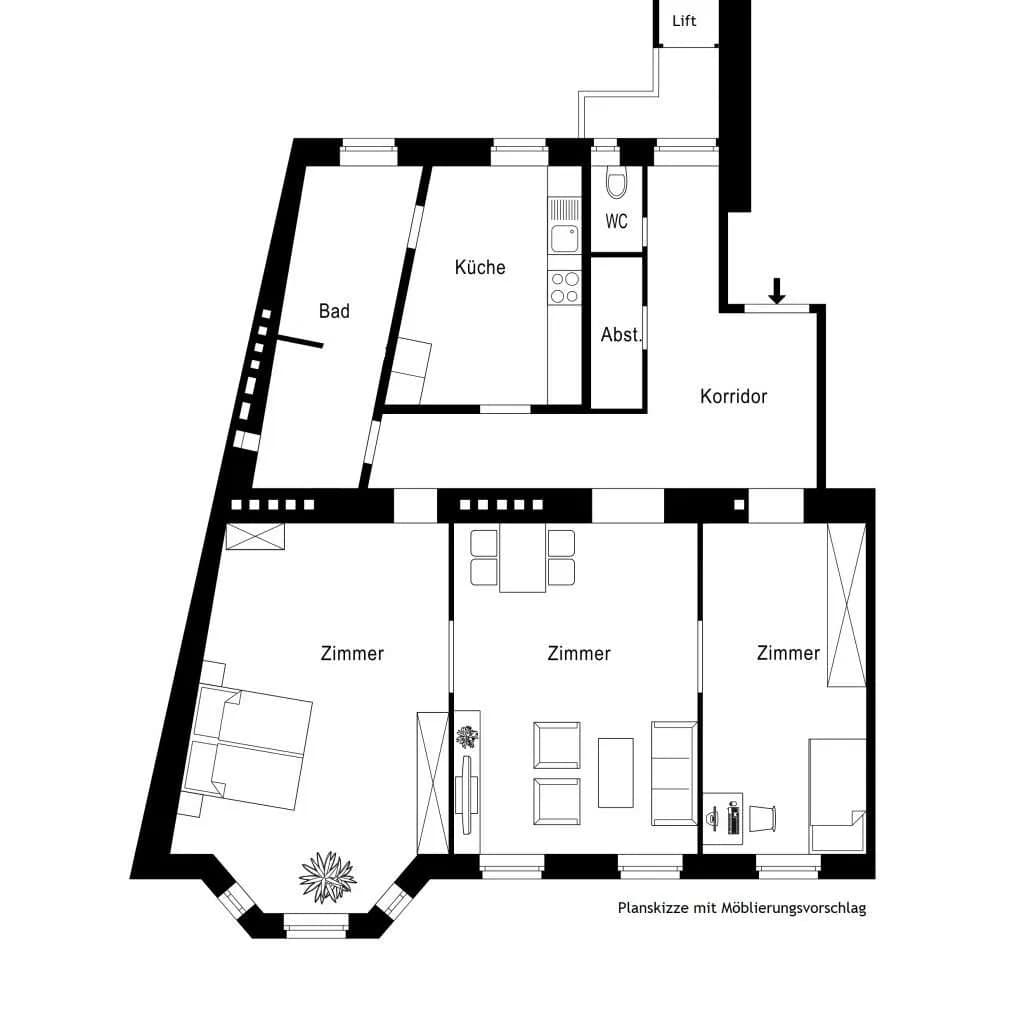 4-Zimmer-Wohnung kaufen in Wien – 113,77 m², € 739.000 – Bild 10 von 10