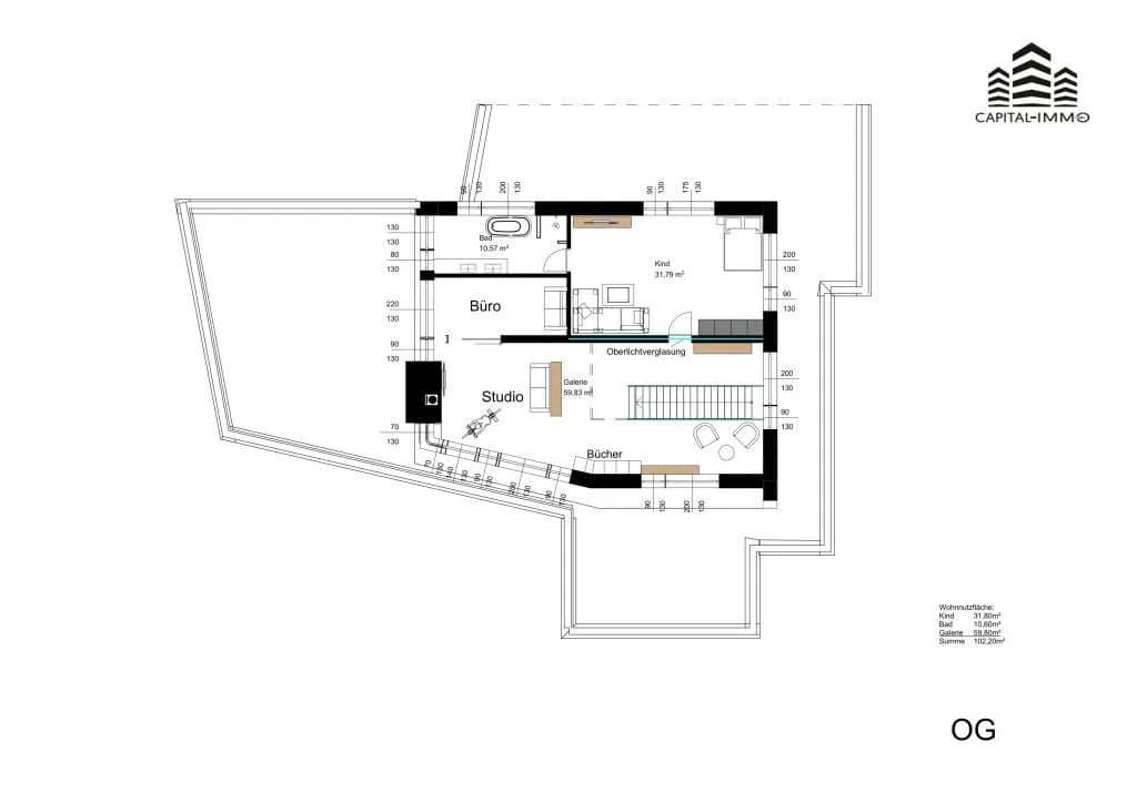7-Zimmer-Haus kaufen in Grieskirchen – 259,8 m², € 1.114.760 – Bild 5 von 9