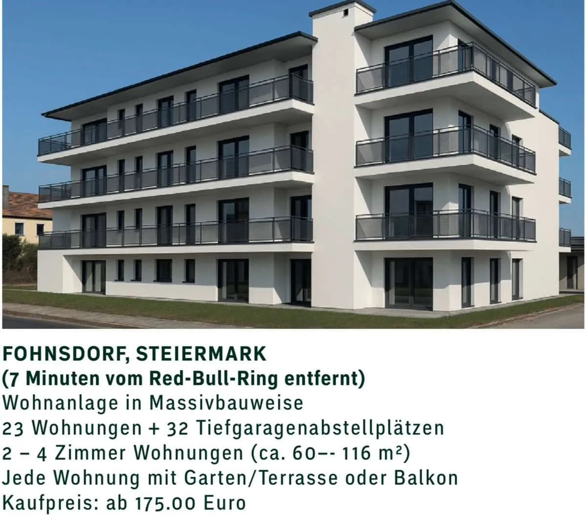 Wohnung kaufen in Murtal – 60 m², € 160.000