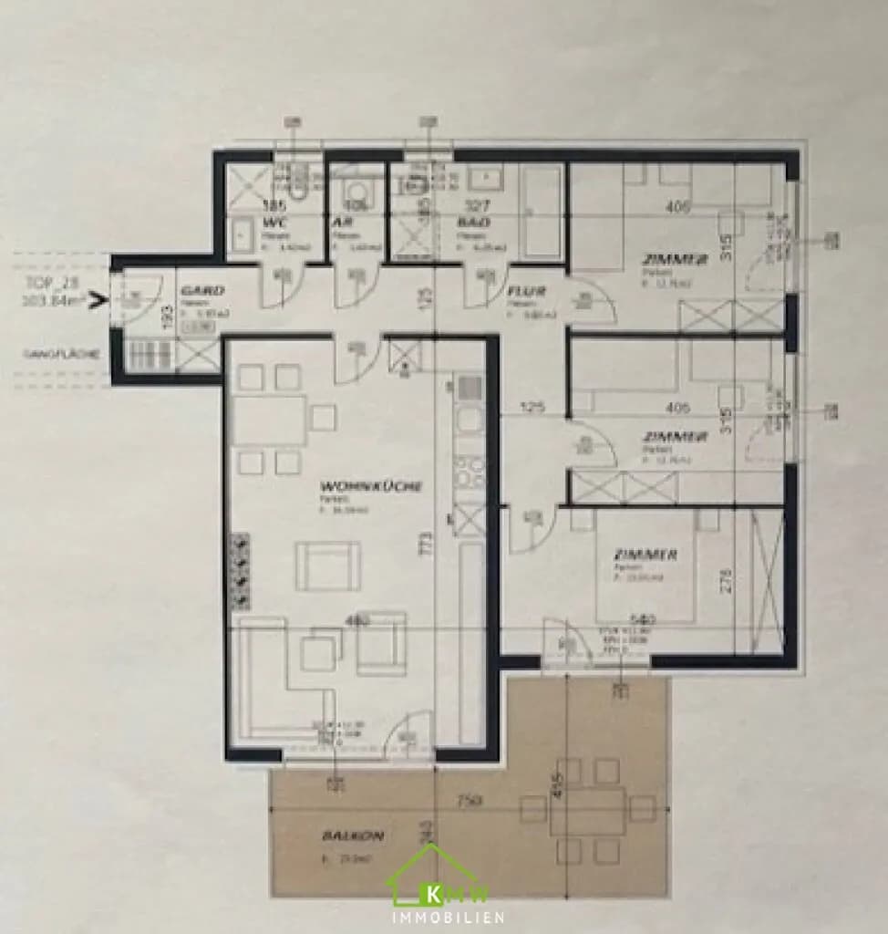 4-Zimmer-Wohnung kaufen in Tulln – 104 m², € 366.000 – Bild 18 von 18