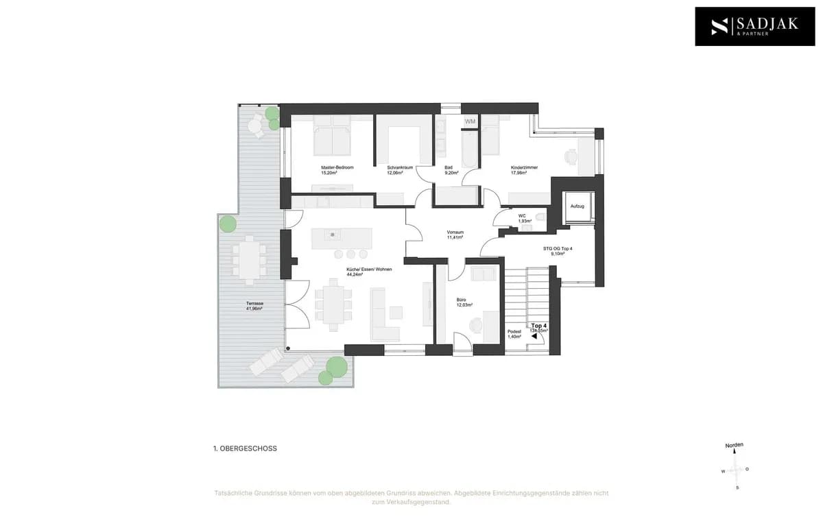 4-Zimmer-Wohnung kaufen in Graz – 134,55 m², € 990.000 – Bild 11 von 11