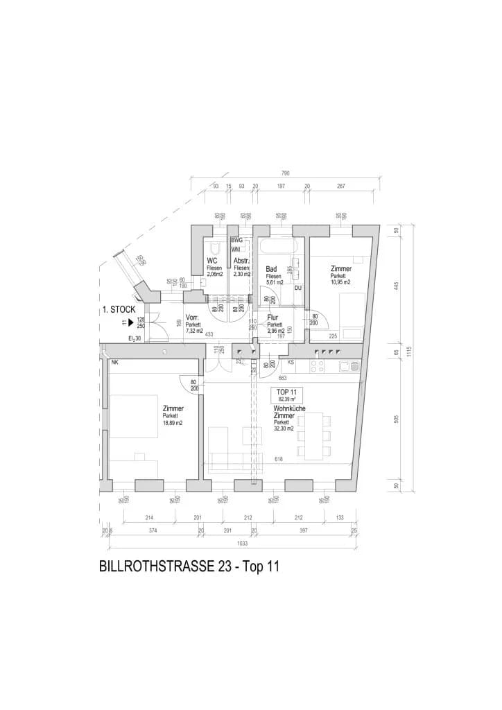 3-Zimmer-Wohnung kaufen in Wien – 82,39 m², € 339.000 – Bild 13 von 13
