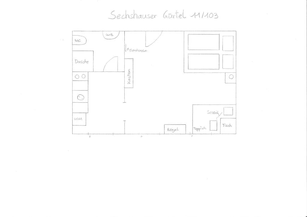 1-Zimmer-Wohnung mieten in Wien – 22 m², € 820 – Bild 8 von 8