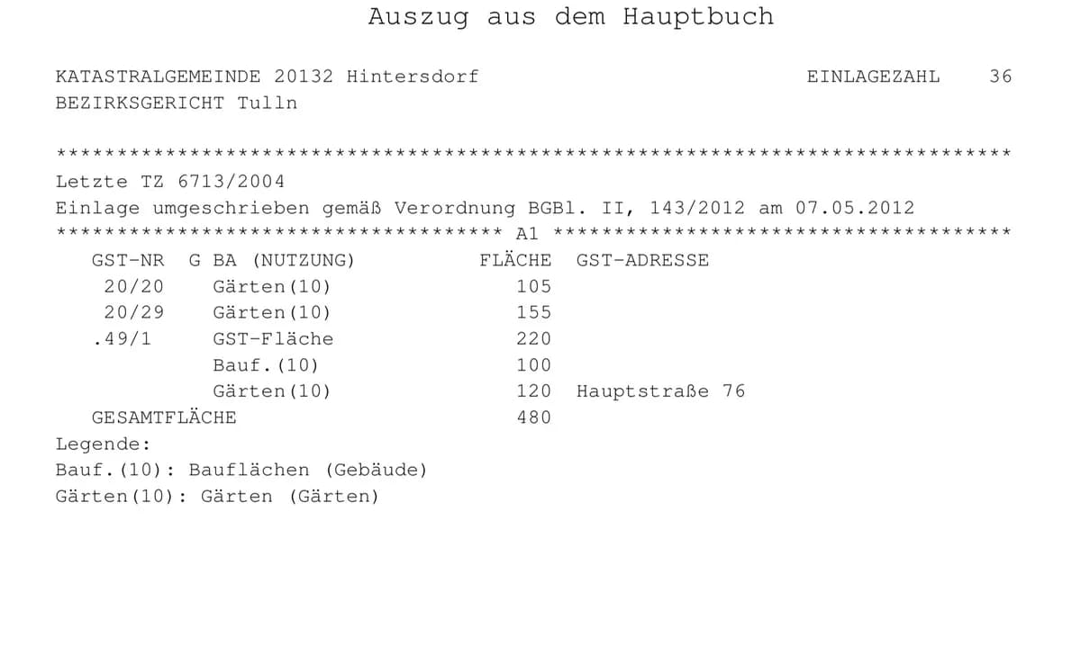 Grundstück kaufen in Tulln – 480 m², € 115.000 – Bild 4 von 6