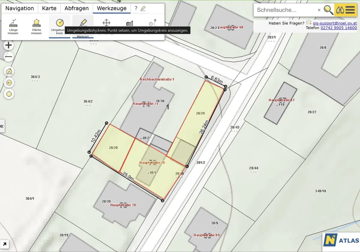 Grundstück kaufen in Tulln – 480 m², € 115.000 – Bild 6 von 6