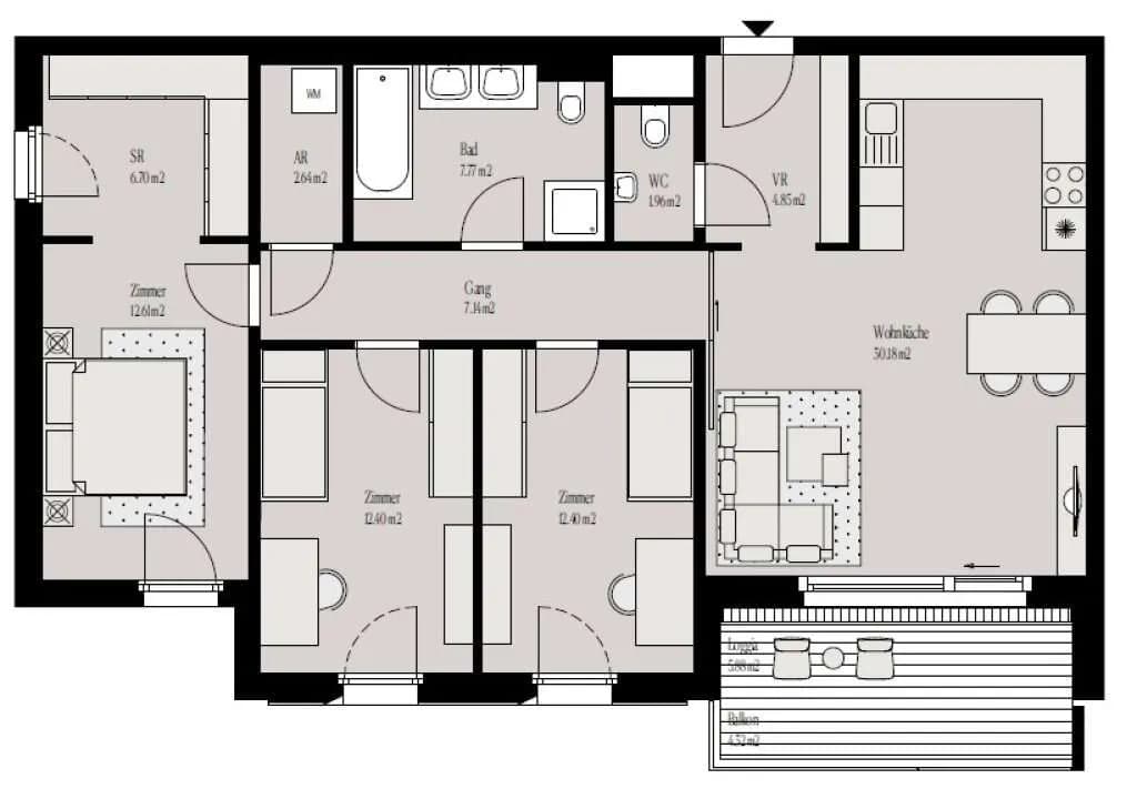 4-Zimmer-Wohnung kaufen in Wien – 103,39 m², € 585.000 – Bild 41 von 41