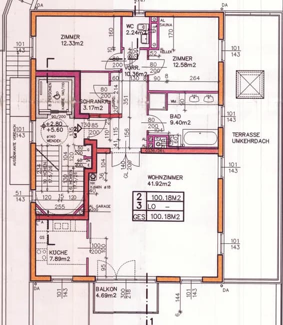 3-Zimmer-Wohnung mieten in Wien – 110,18 m², € 2.195 – Bild 8 von 9