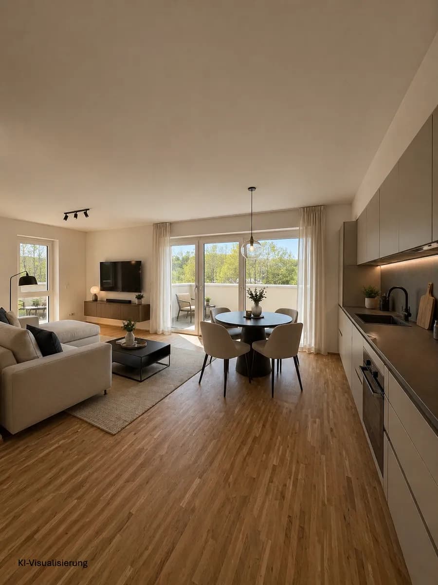 4-Zimmer-Wohnung mieten in Urfahr-Umgebung – 94,69 m², € 1.156 – Bild 2 von 10