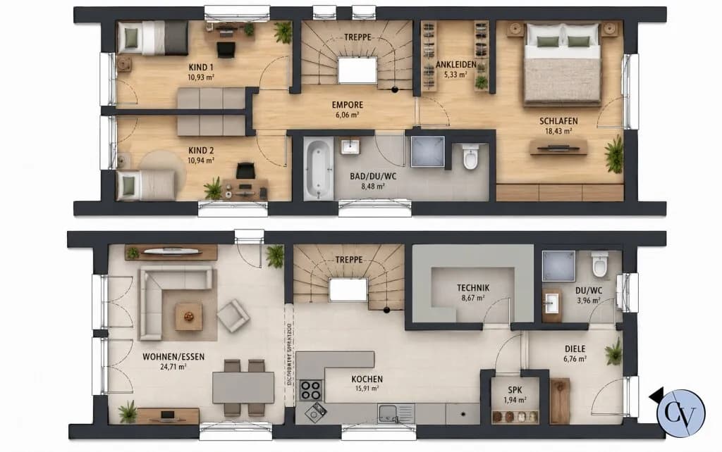 4-Zimmer-Haus kaufen in Bruck an der Leitha – 122,12 m², € 380.000 – Bild 11 von 11
