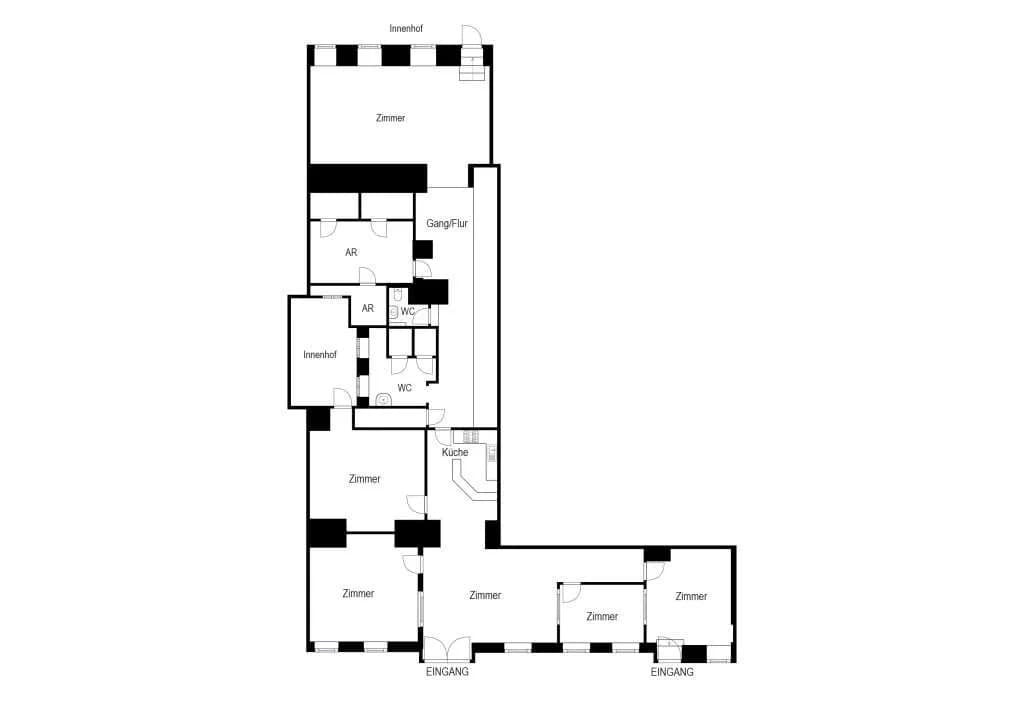 5-Zimmer-Gewerbeimmobilie kaufen in Wien – 241 m², € 598.000 – Bild 10 von 10