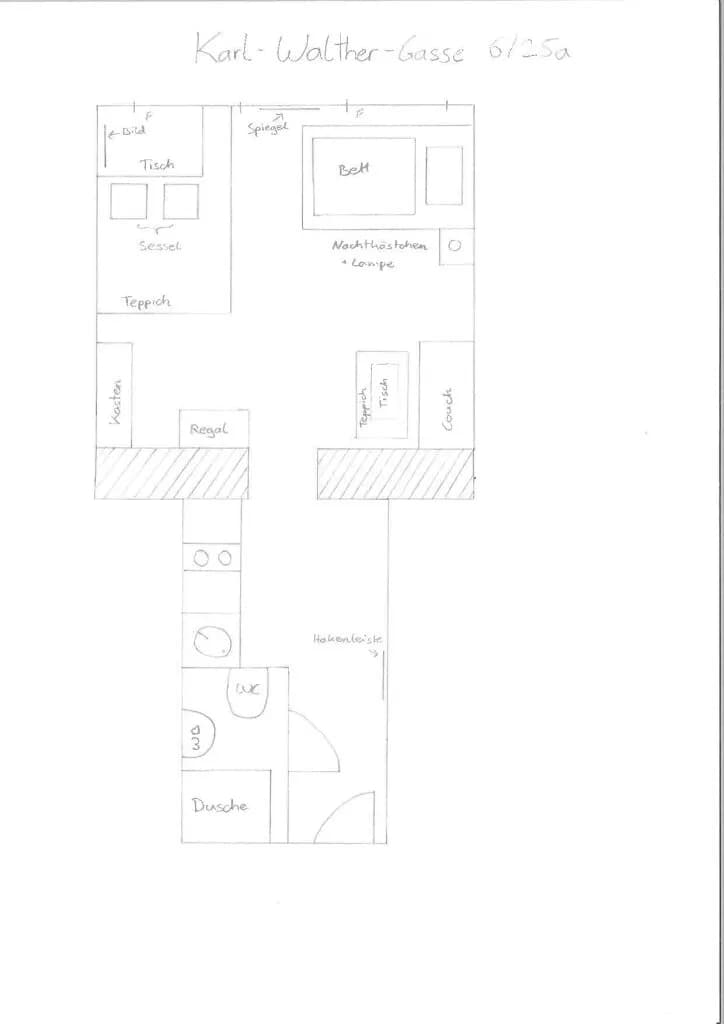 1-Zimmer-Wohnung mieten in Wien – 29 m², € 900 – Bild 10 von 10