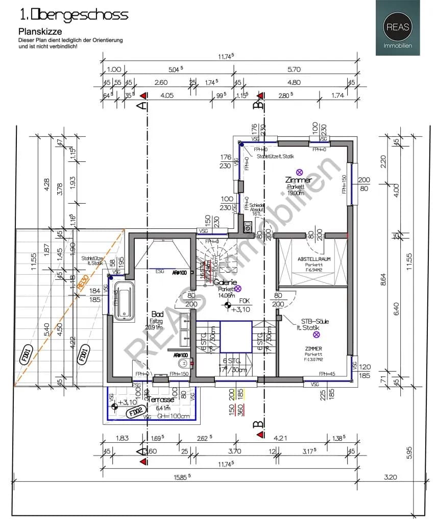 5-Zimmer-Haus kaufen in Wien – 179 m², € 1.749.000 – Bild 46 von 48