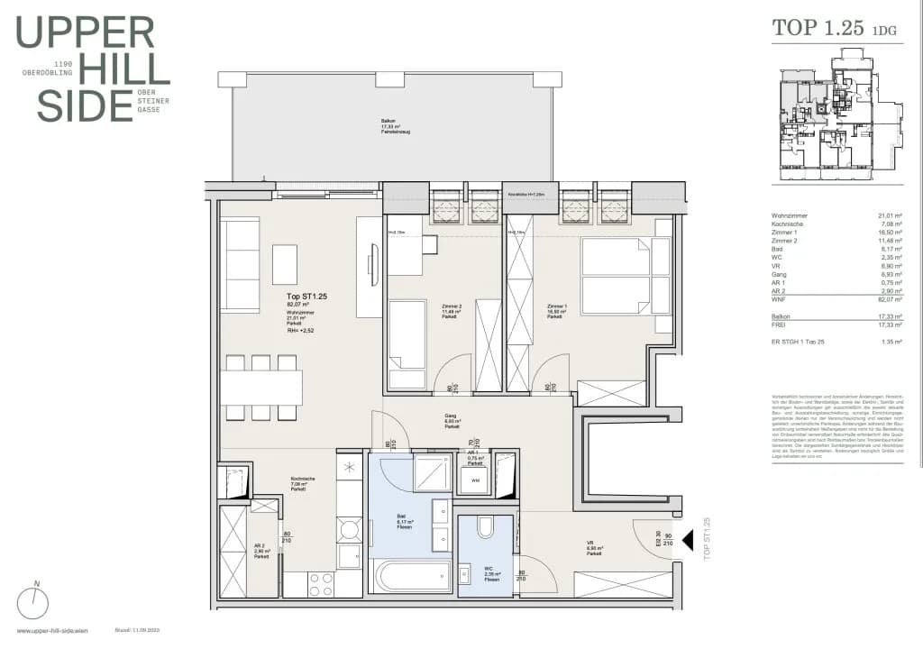 3-Zimmer-Wohnung kaufen in Wien – 82,07 m², € 975.000 – Bild 19 von 19
