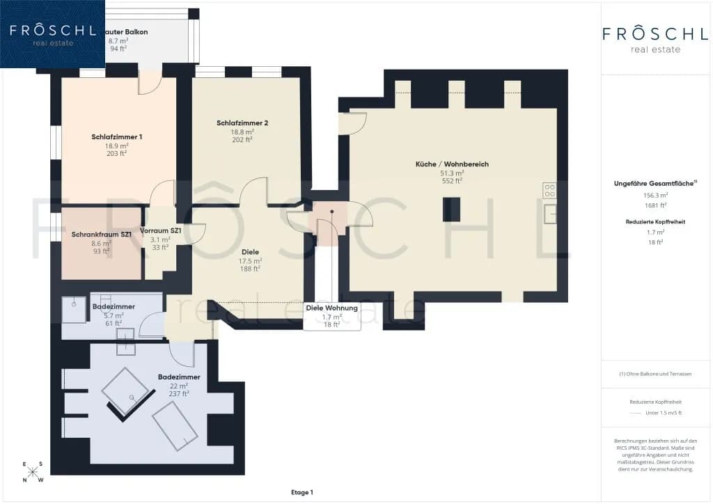 4-Zimmer-Wohnung mieten in Zwettl – 147,6 m², € 1.419 – Bild 22 von 26