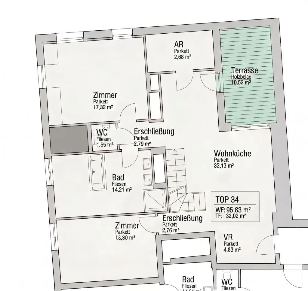3-Zimmer-Wohnung kaufen in Wien – 102,87 m², € 915.000 – Bild 8 von 9