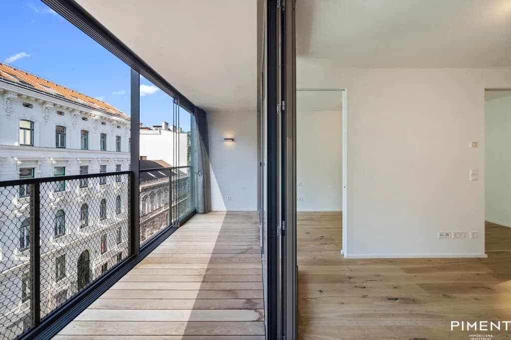 2-Zimmer-Wohnung mieten in Wien – 43,06 m², € 1.390