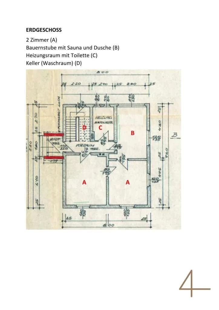 7-Zimmer-Haus kaufen in Gmünd – 200 m², € 270.000 – Bild 18 von 21