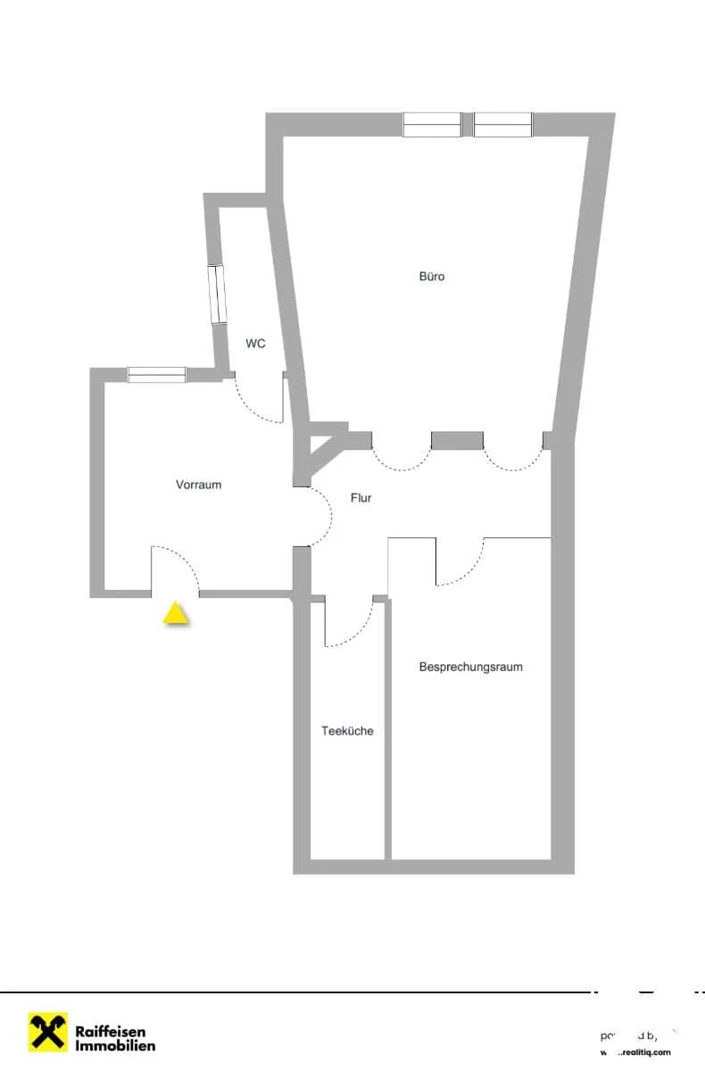 3-Zimmer-Gewerbeimmobilie mieten in Salzburg Stadt – € 1.247 – Bild 5 von 5