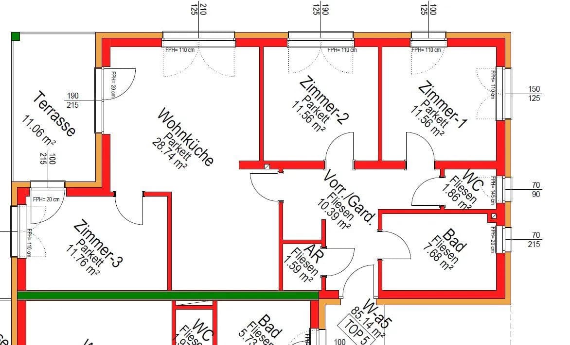 4-Zimmer-Wohnung kaufen in Deutschlandsberg – 85 m², € 294.000 – Bild 2 von 18