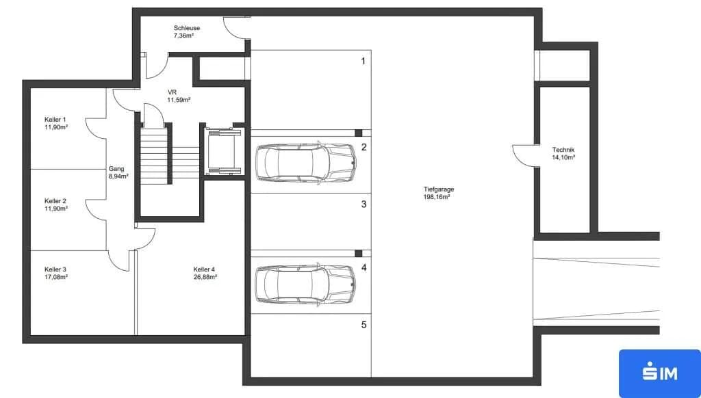 3-Zimmer-Wohnung kaufen in Graz – 87,04 m², € 556.595 – Bild 15 von 15