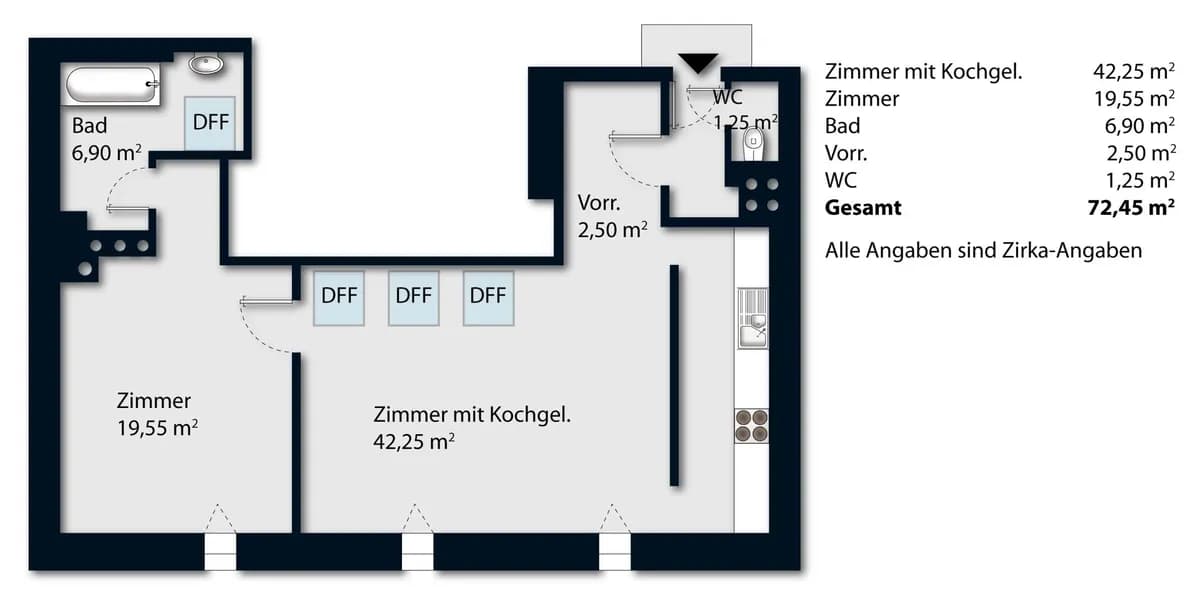 2-Zimmer-Wohnung kaufen in Wien – 72,46 m², € 465.000 – Bild 28 von 28