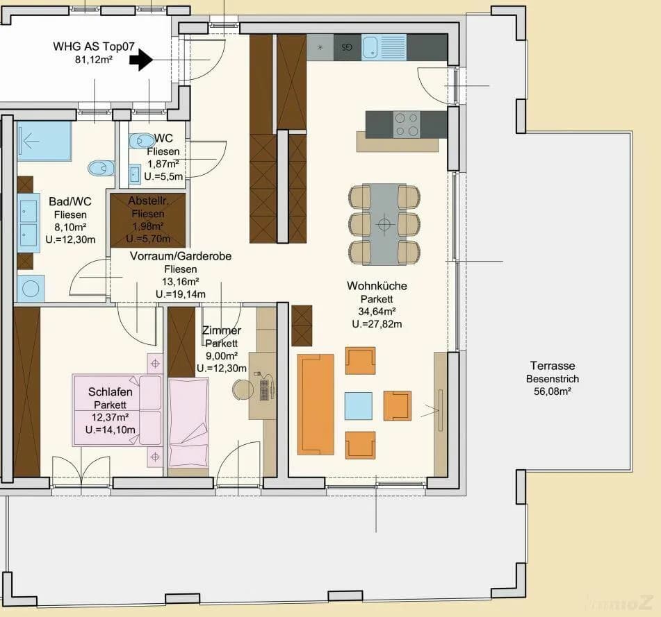 3-Zimmer-Wohnung kaufen in Südoststeiermark – 81,12 m² – Bild 9 von 9