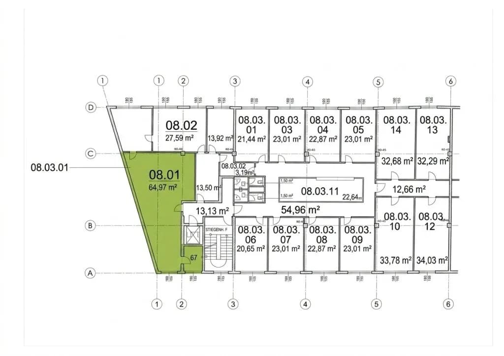 Gewerbeimmobilie mieten in Linz – 71 m², € 1.130 – Bild 13 von 13