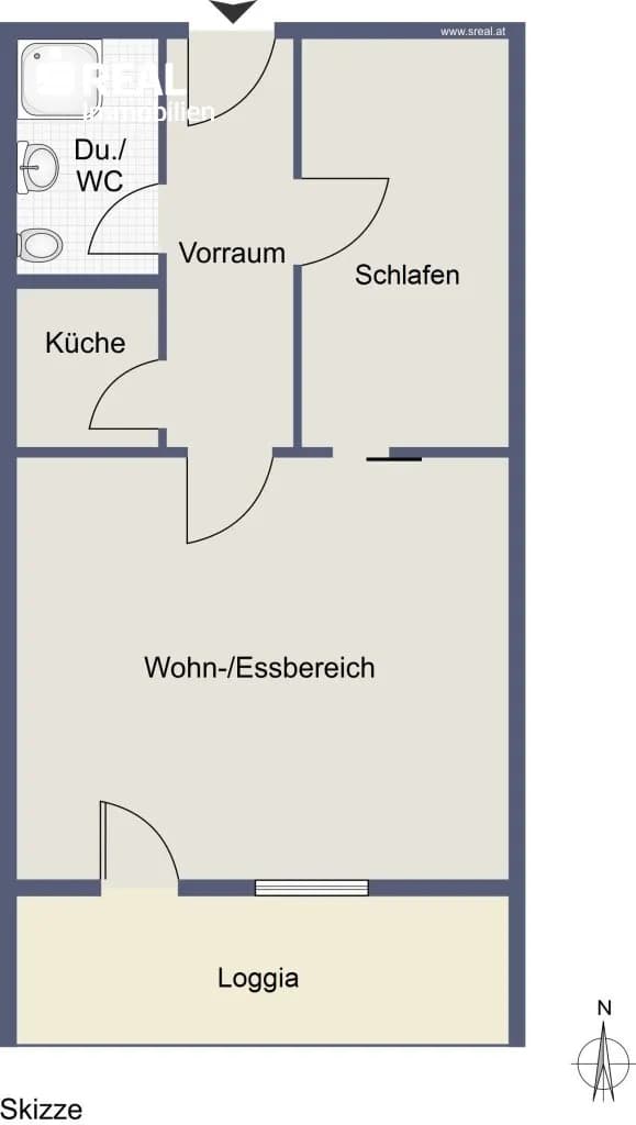 1-Zimmer-Wohnung kaufen in Sankt Johann im Pongau – 39,1 m², € 150.000 – Bild 7 von 8
