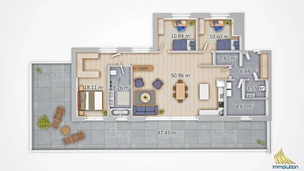 5-Zimmer-Wohnung kaufen in Amstetten – 122 m², € 657.000 – Bild 22 von 23