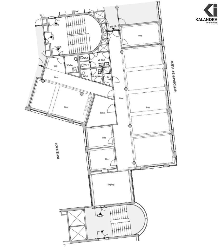 8-Zimmer-Gewerbeimmobilie mieten in Wien – 265 m², € 4.299 – Bild 4 von 8