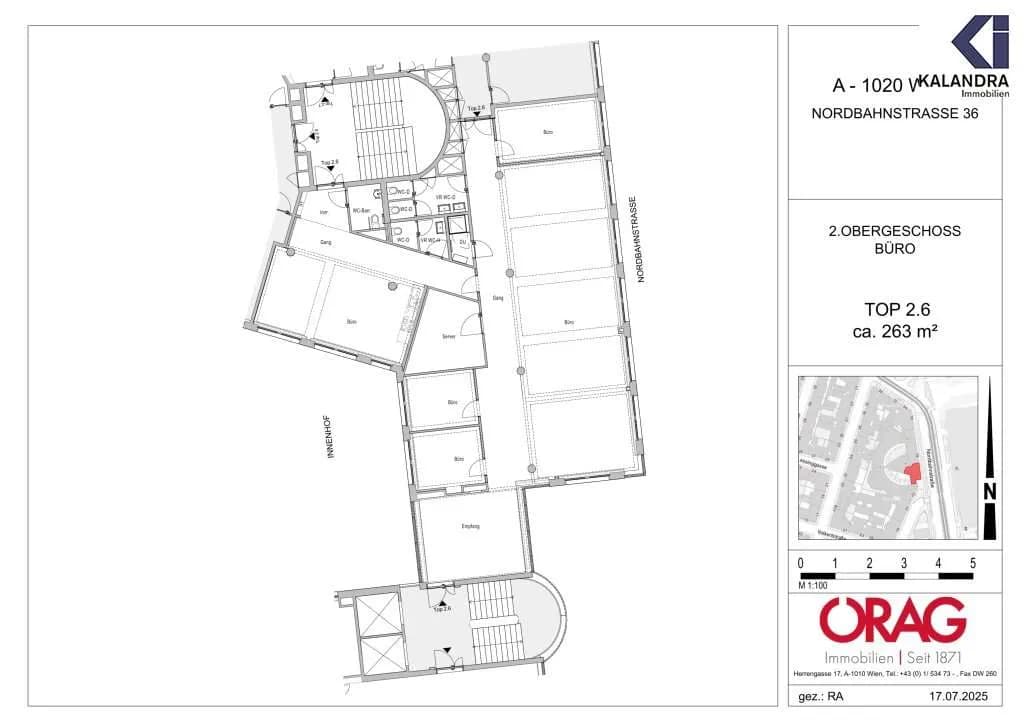 8-Zimmer-Gewerbeimmobilie mieten in Wien – 265 m², € 4.299 – Bild 8 von 8