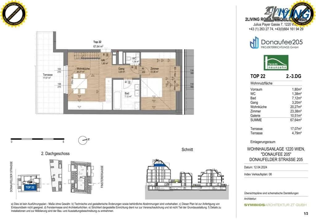 2-Zimmer-Wohnung kaufen in Wien – 67,48 m², € 426.900 – Bild 16 von 17