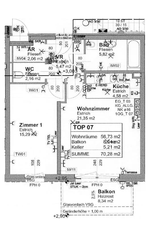 Wohnung mieten in Mistelbach – 56,73 m², € 640 – Bild 4 von 11
