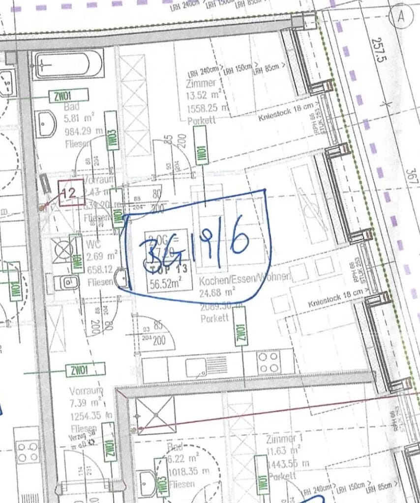 2-Zimmer-Wohnung mieten in Südoststeiermark – 56,23 m², € 716 – Bild 12 von 12