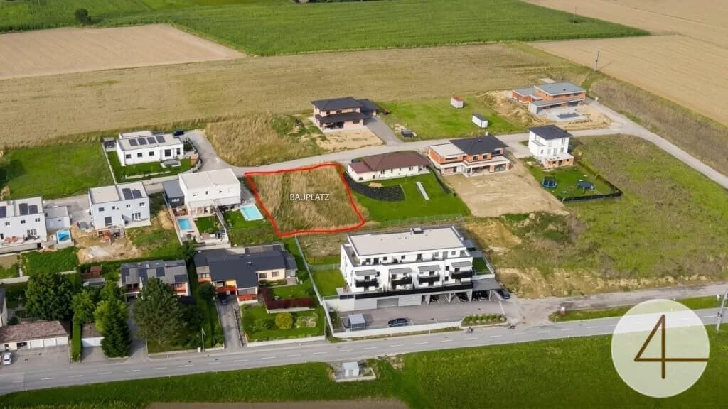 Grundstück kaufen in Grieskirchen – 1 016 m², € 115.000 – Bild 2 von 3