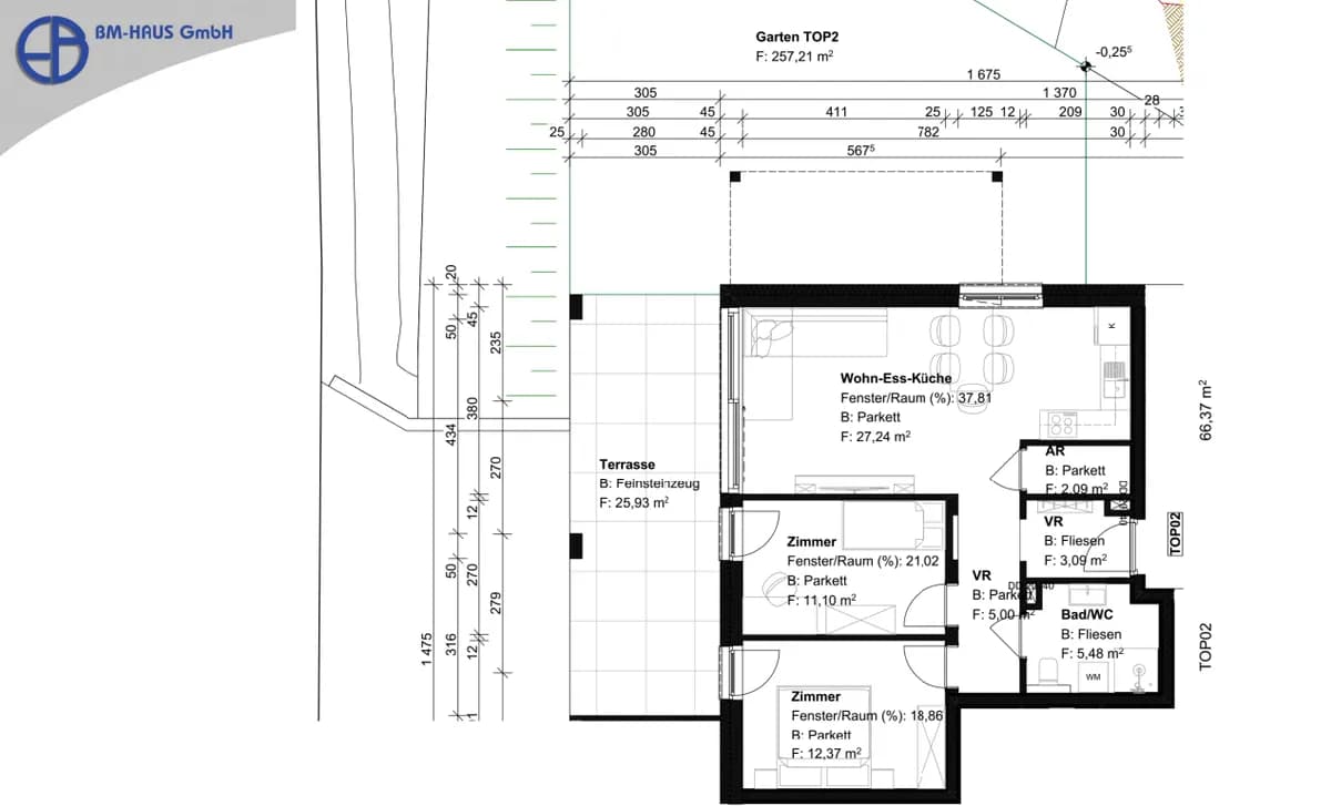 3-Zimmer-Wohnung kaufen in Wolfsberg – 66,37 m², € 337.419 – Bild 11 von 12