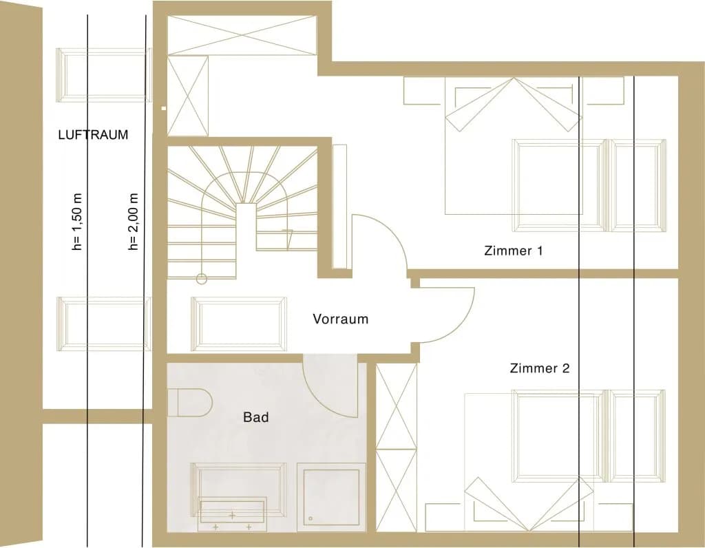 3-Zimmer-Wohnung mieten in Mödling – 77,24 m², € 1.418 – Bild 25 von 28