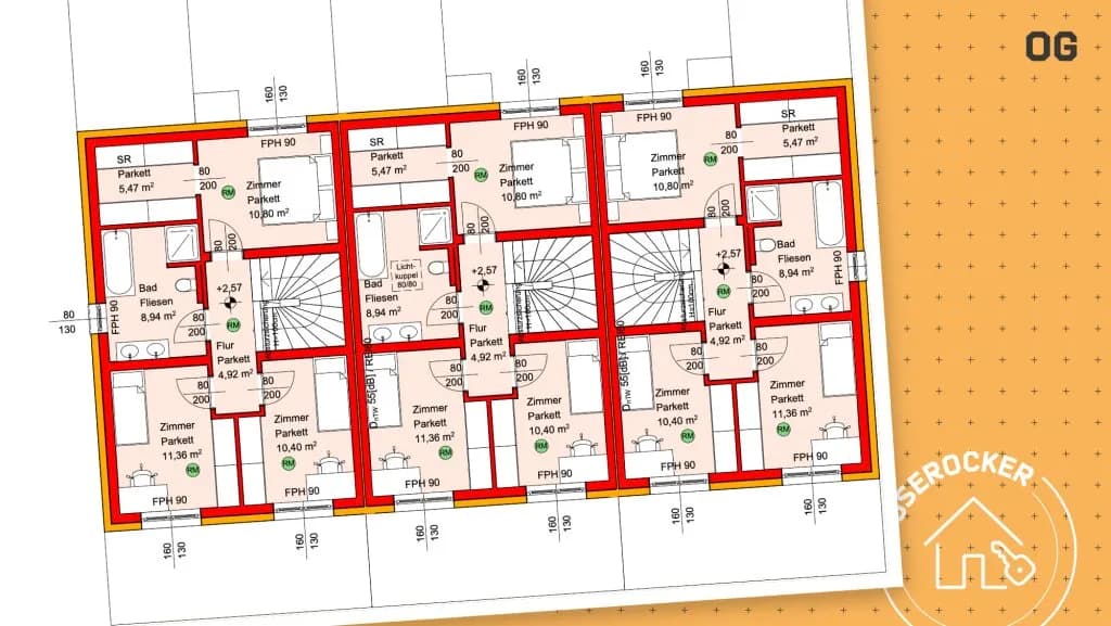 4-Zimmer-Haus kaufen in Perg – 107,78 m², € 370.000 – Bild 18 von 19