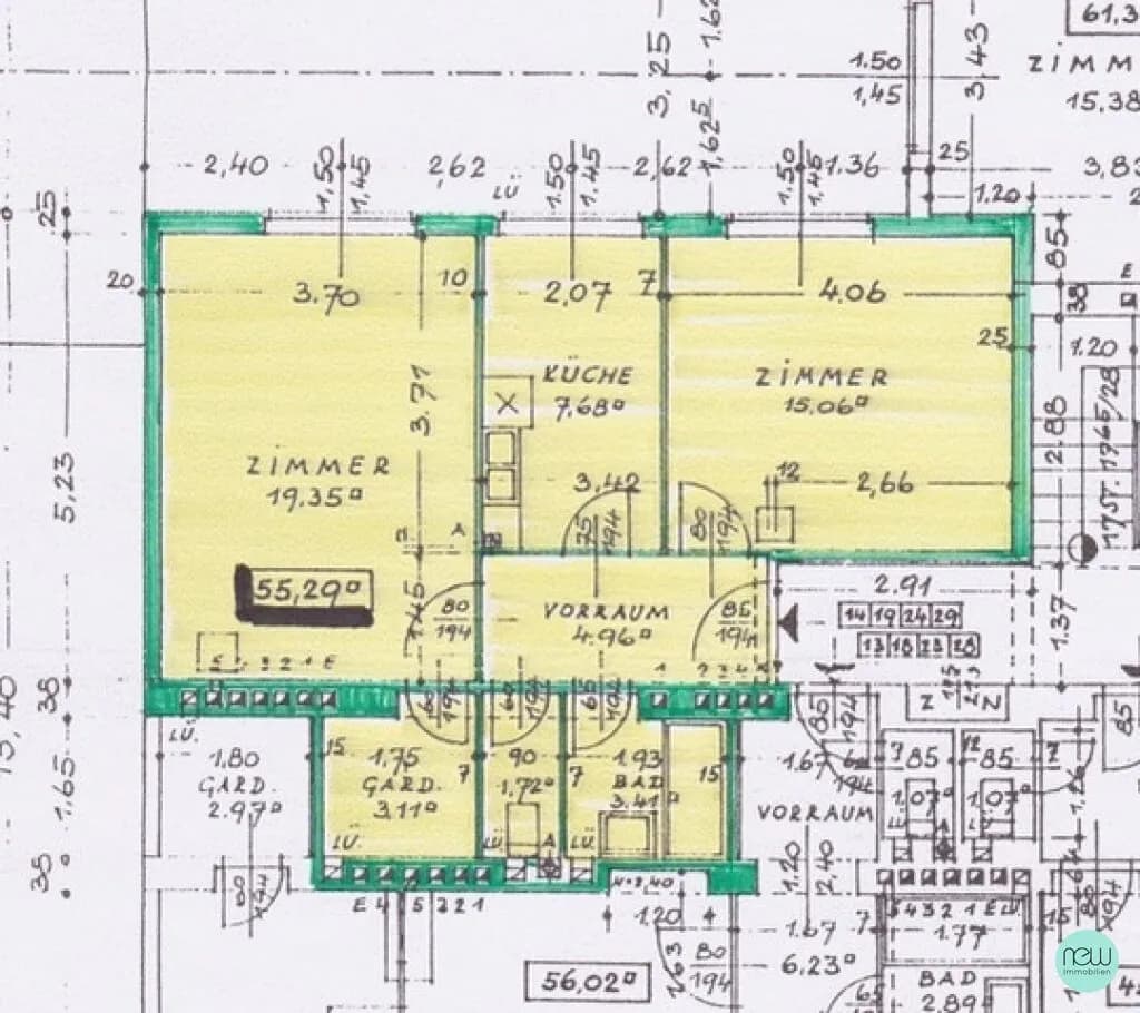 2-Zimmer-Wohnung mieten in Wien – 55 m², € 1.090 – Bild 10 von 10