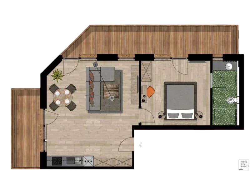 2-Zimmer-Wohnung kaufen in Imst – 51,55 m², € 441.000 – Bild 22 von 23