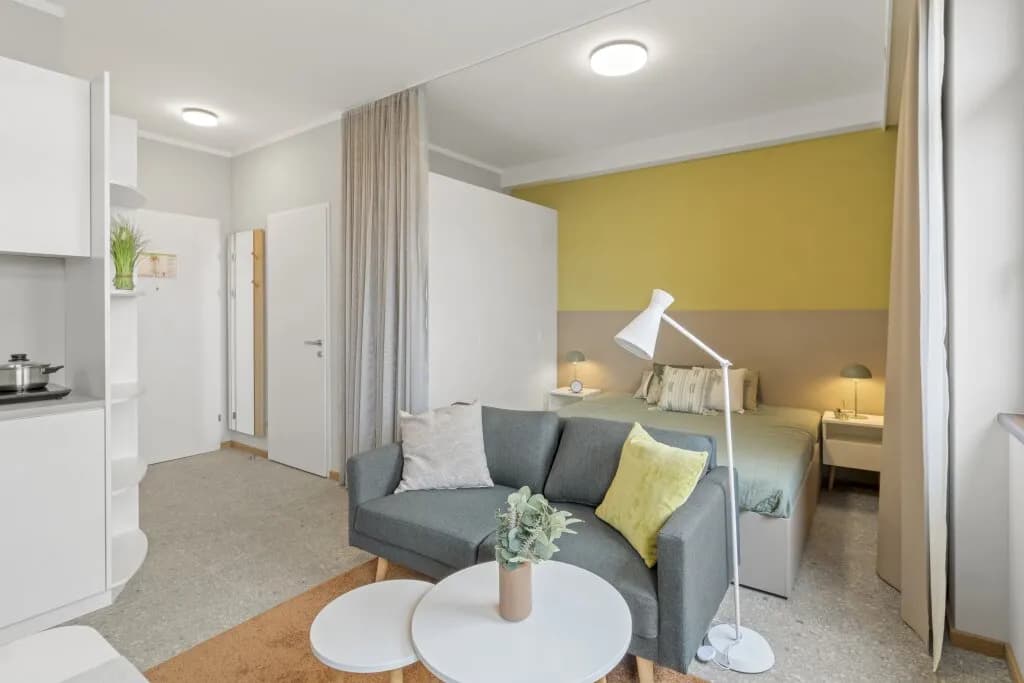 1-Zimmer-Wohnung mieten in Wien – 24 m², € 1.099
