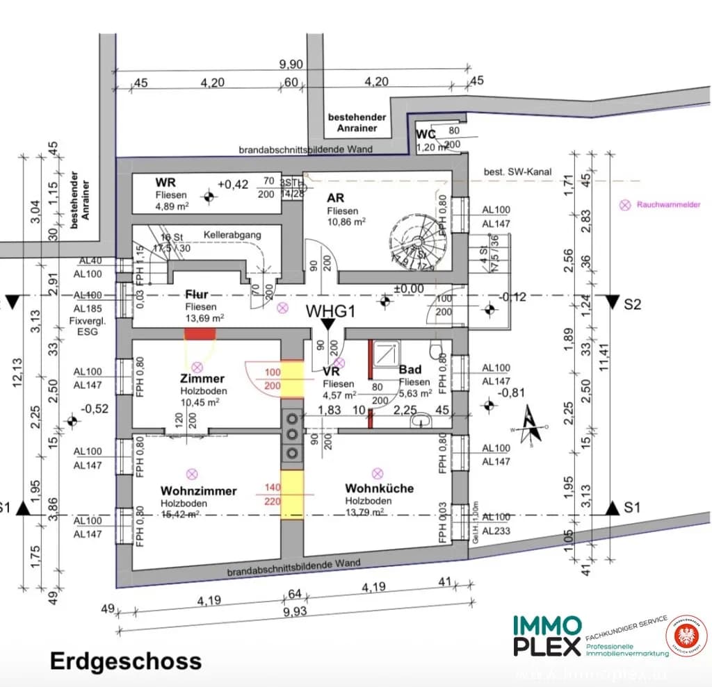 8-Zimmer-Gewerbeimmobilie kaufen in Horn – 223 m², € 498.000 – Bild 22 von 25