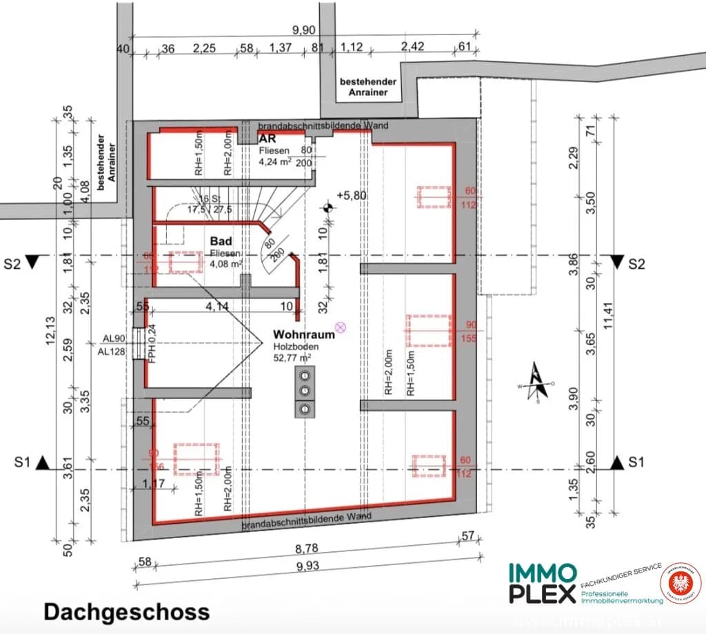 8-Zimmer-Gewerbeimmobilie kaufen in Horn – 223 m², € 498.000 – Bild 24 von 25