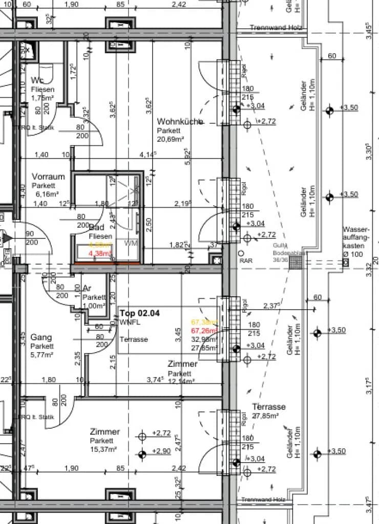 3-Zimmer-Wohnung kaufen in Wien – 67,38 m², € 468.000 – Bild 10 von 10
