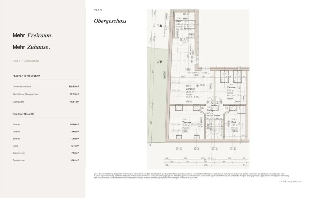 4-Zimmer-Haus kaufen in Wien – 128 m², € 750.000 – Bild 9 von 33