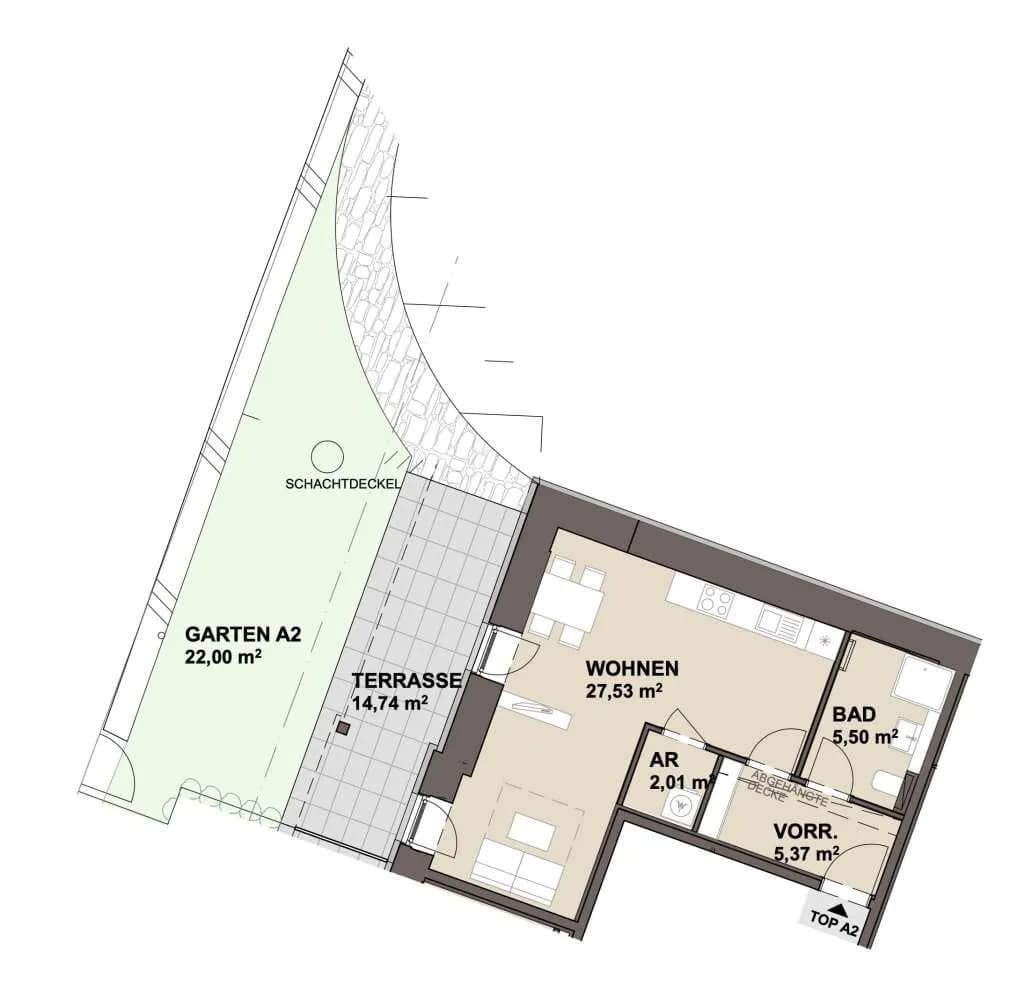Immobilie kaufen in Salzburg Stadt – 40,36 m², € 396.000 – Bild 9 von 9