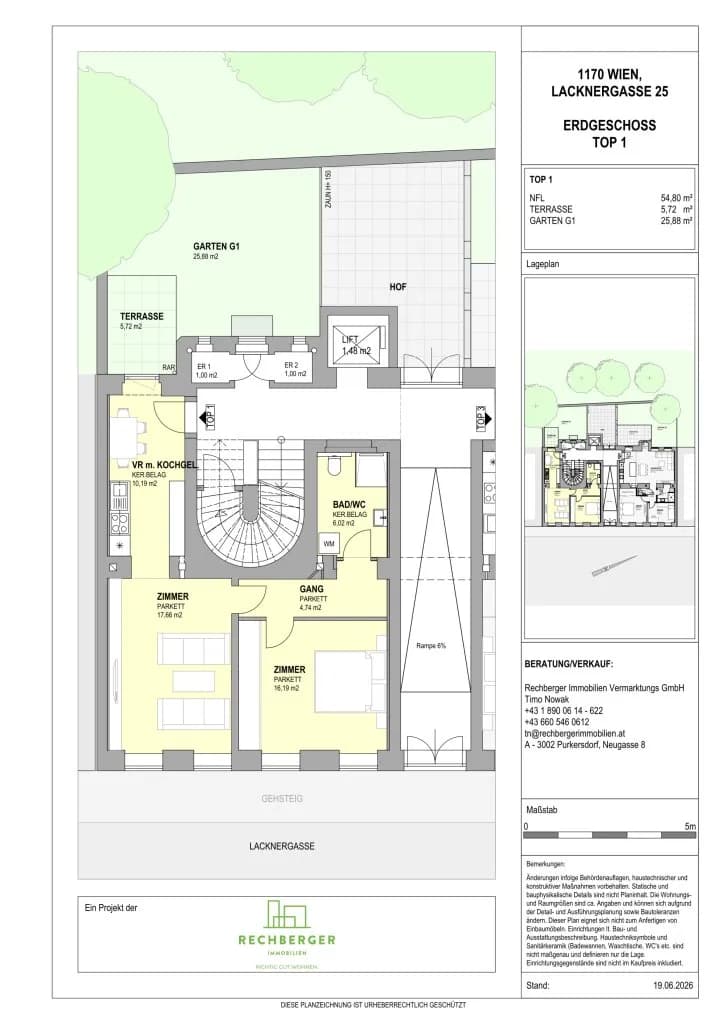2-Zimmer-Wohnung kaufen in Wien – 55,23 m², € 298.000 – Bild 13 von 13